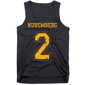 Nuremberg 2 Sports Jersey Style Tank Top