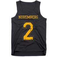 Nuremberg 2 Sports Jersey Style Tank Top