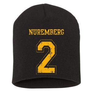 Nuremberg 2 Sports Jersey Style Short Acrylic Beanie