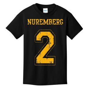 Nuremberg 2 Sports Jersey Style Kids T-Shirt