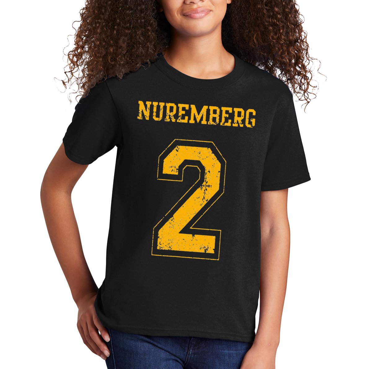 Nuremberg 2 Sports Jersey Style Kids T-Shirt