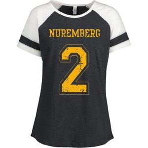 Nuremberg 2 Sports Jersey Style Enza Ladies Jersey Colorblock Tee