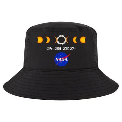 Nas.A 2024 Total Solar Eclipse 2024 Totality 04.08.24 Cool Comfort Performance Bucket Hat