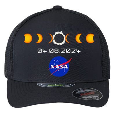 Nas.A 2024 Total Solar Eclipse 2024 Totality 04.08.24 Flexfit Unipanel Trucker Cap