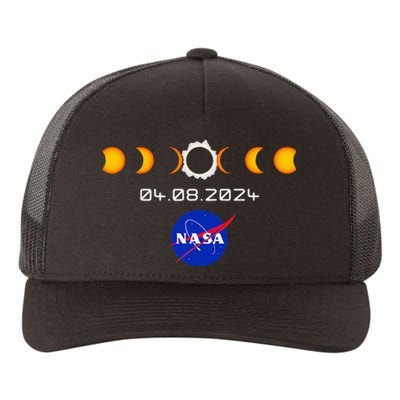 Nas.A 2024 Total Solar Eclipse 2024 Totality 04.08.24 Yupoong Adult 5-Panel Trucker Hat