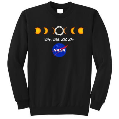 Nas.A 2024 Total Solar Eclipse 2024 Totality 04.08.24 Sweatshirt