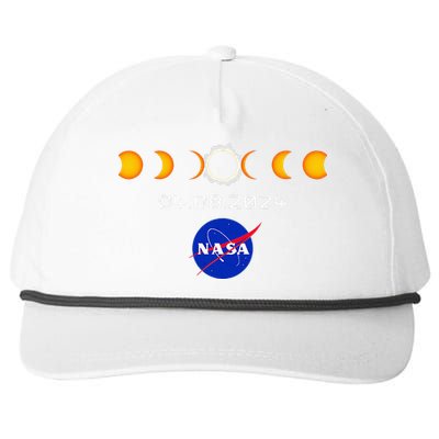 Nas.A 2024 Total Solar Eclipse 2024 Totality 04.08.24 Snapback Five-Panel Rope Hat