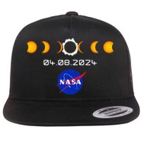 Nas.A 2024 Total Solar Eclipse 2024 Totality 04.08.24 Flat Bill Trucker Hat