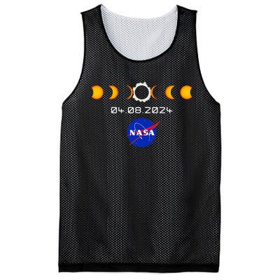 Nas.A 2024 Total Solar Eclipse 2024 Totality 04.08.24 Mesh Reversible Basketball Jersey Tank