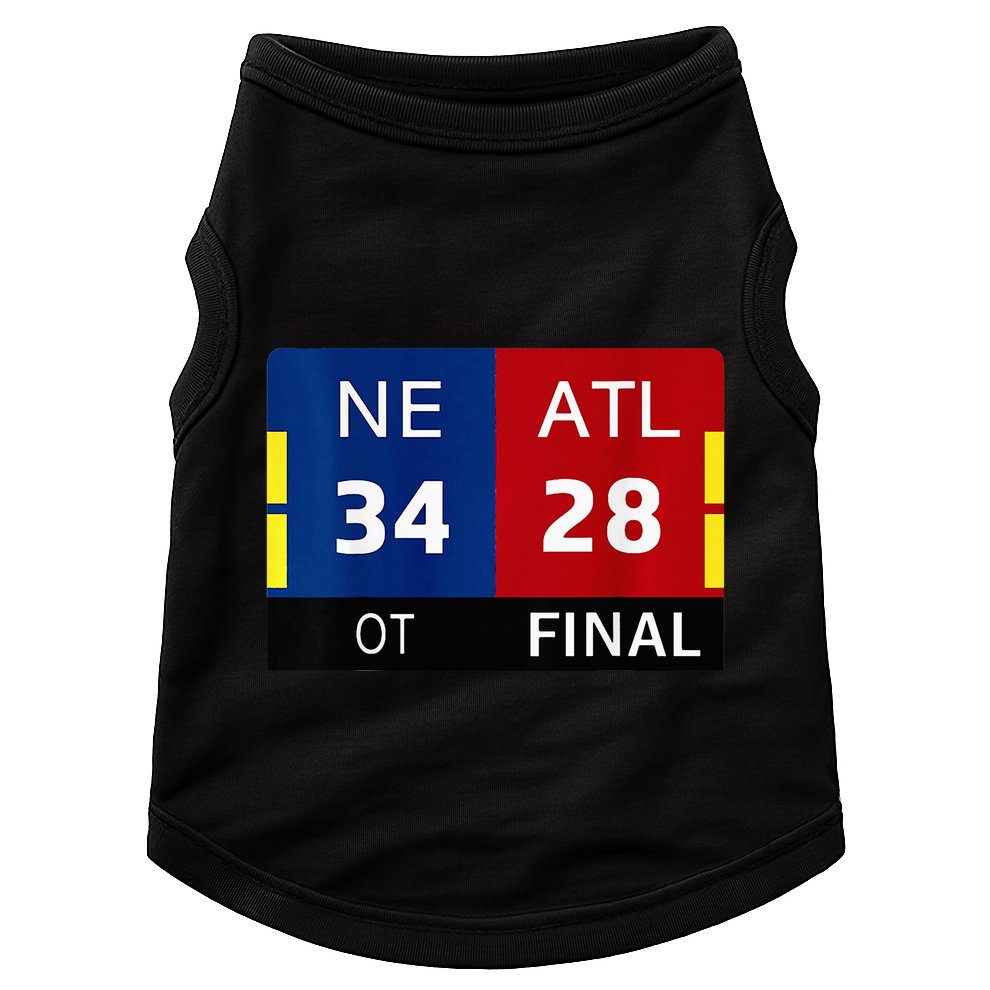Ne 3 At 28 Football New England Comeback Never Forget Doggie Tank