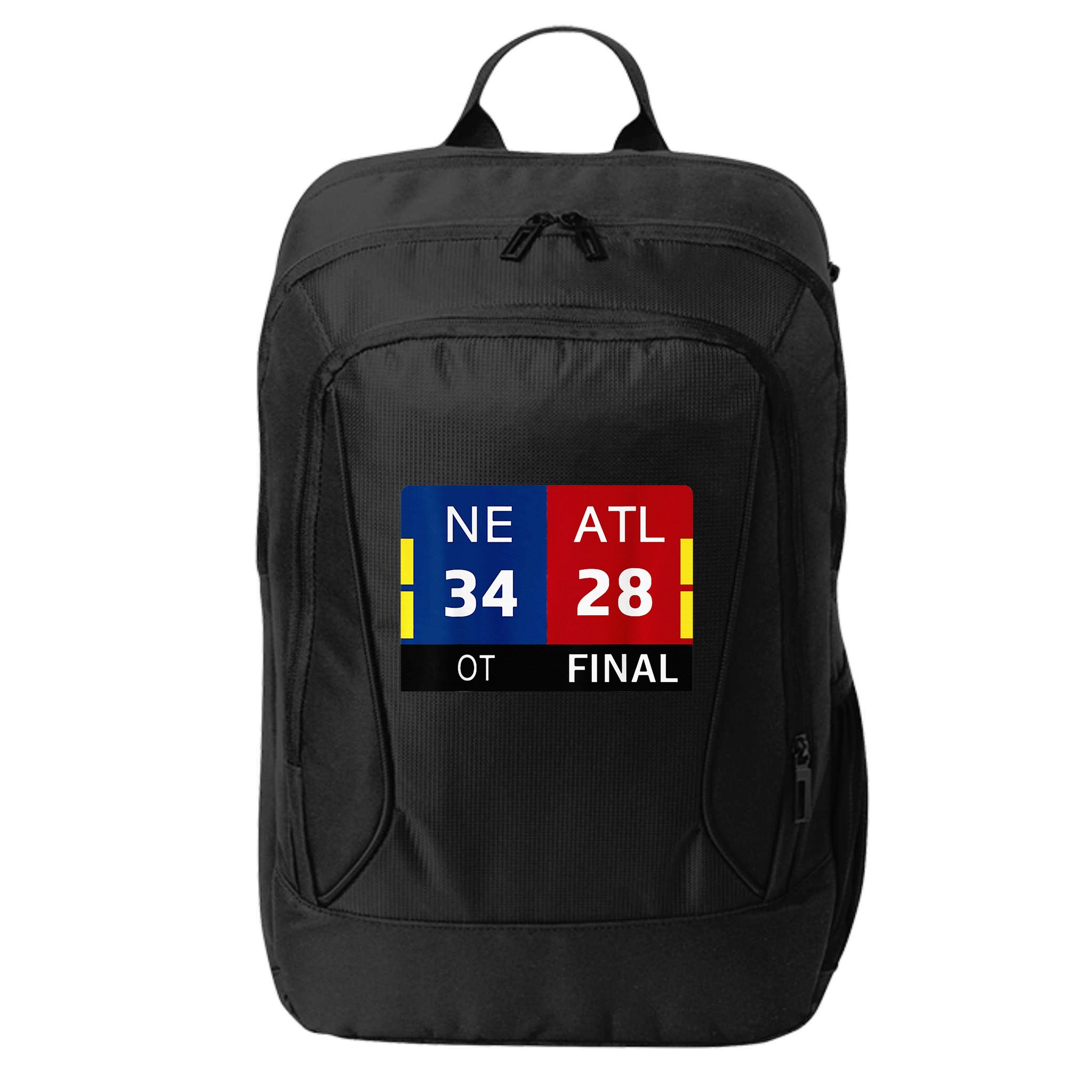 Ne 3 At 28 Football New England Comeback Never Forget City Backpack