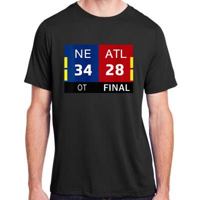 Ne 3 At 28 Football New England Comeback Never Forget Adult ChromaSoft Performance T-Shirt