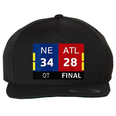 Ne 3 At 28 Football New England Comeback Never Forget Wool Snapback Cap