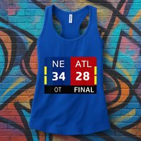 Ne 3 At 28 Football New England Comeback Never Forget Womens Tank Top