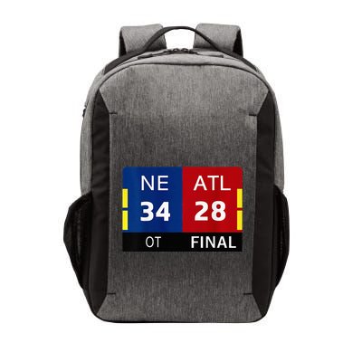 Ne 3 At 28 Football New England Comeback Never Forget Vector Backpack