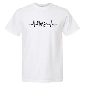 Nurse 365 Nurse Heartbeat Cool Gift Garment-Dyed Heavyweight T-Shirt