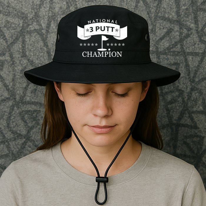 National 3 Putt Champion Golfing Bucket Hat