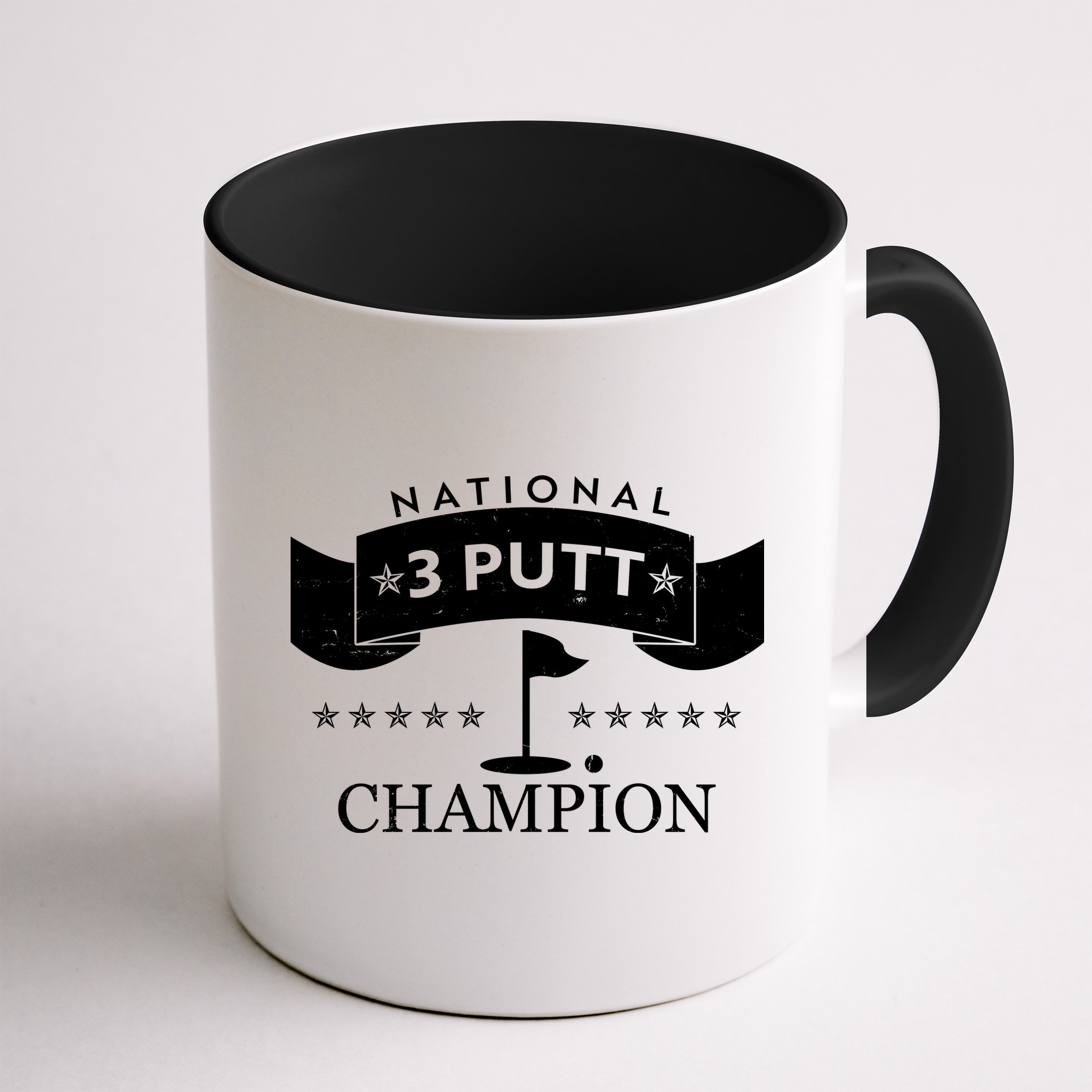 National 3 Putt Champion Golfing Mug