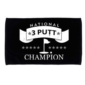 National 3 Putt Champion Golfing Microfiber Hand Towel