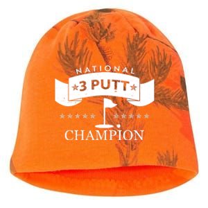 National 3 Putt Champion Golfing Kati - Camo Knit Beanie