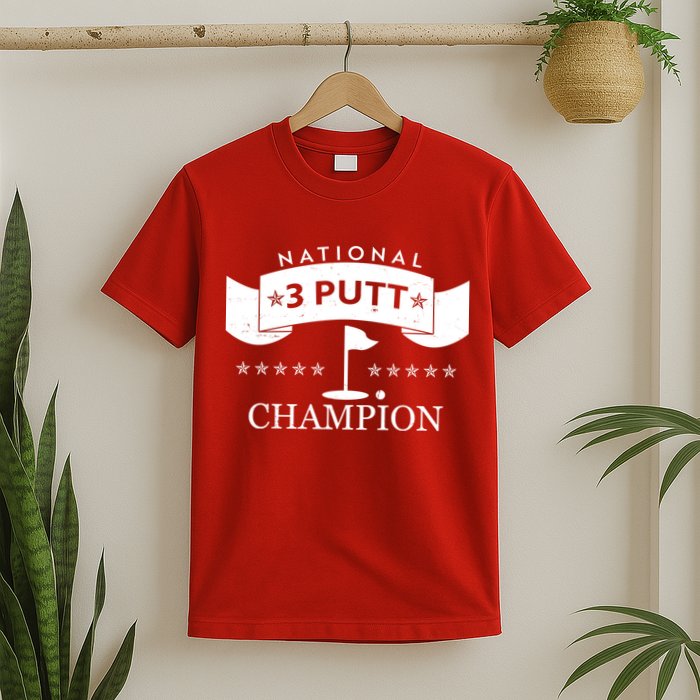 National 3 Putt Champion Golfing T-Shirt