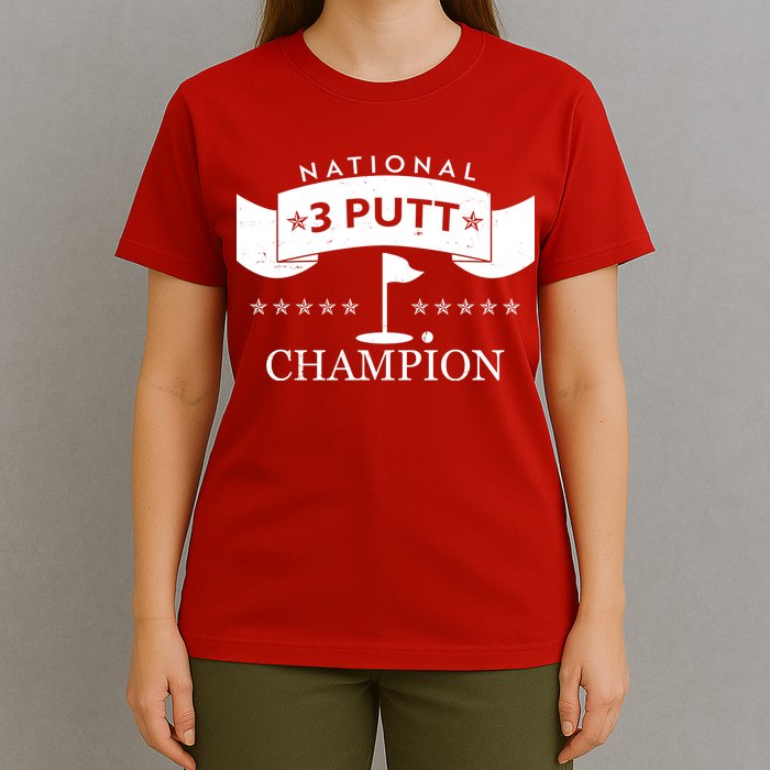 National 3 Putt Champion Golfing T-Shirt