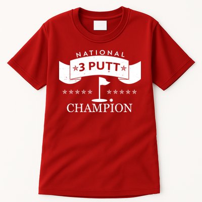 National 3 Putt Champion Golfing Tall T-Shirt
