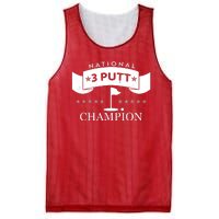 National 3 Putt Champion Golfing Mesh Reversible Basketball Jersey Tank