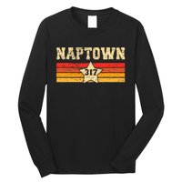 Naptown 317 Retro Vintage Long Sleeve Shirt