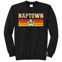 Naptown 317 Retro Vintage Tall Sweatshirt