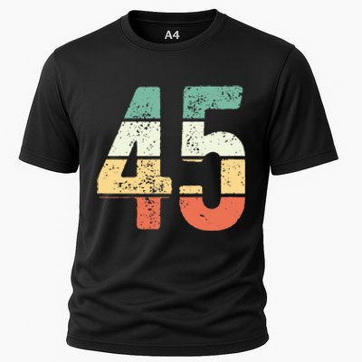 Number 45 Commemorating 45 Years Of Forever Cooling Performance Crew T-Shirt