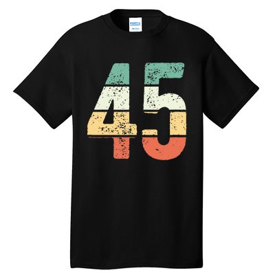 Number 45 Commemorating 45 Years Of Forever Tall T-Shirt