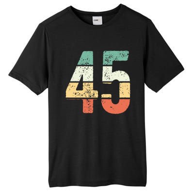 Number 45 Commemorating 45 Years Of Forever Tall Fusion ChromaSoft Performance T-Shirt