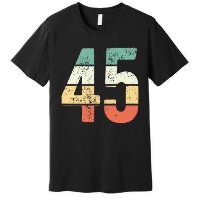 Number 45 Commemorating 45 Years Of Forever Premium T-Shirt