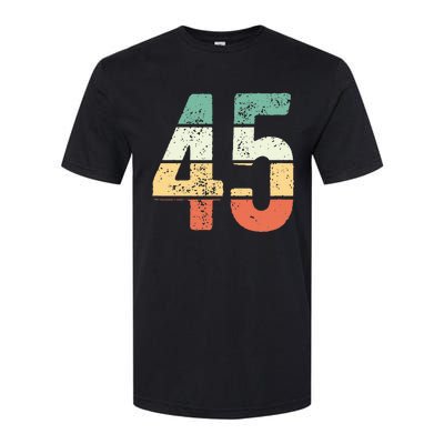 Number 45 Commemorating 45 Years Of Forever Softstyle CVC T-Shirt