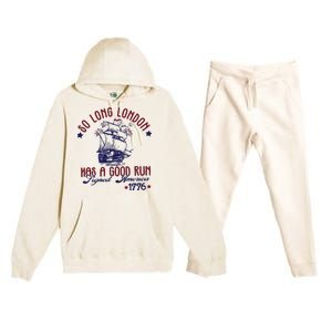 New 4th Of July So Long London Premium Hooded Sweatsuit Set