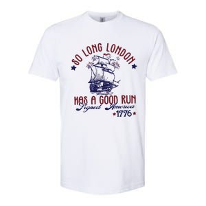 New 4th Of July So Long London Softstyle CVC T-Shirt