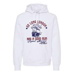 New 4th Of July So Long London Premium Hoodie