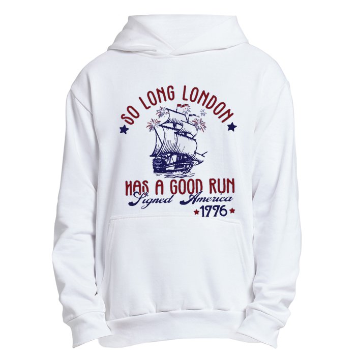 New 4th Of July So Long London Urban Pullover Hoodie