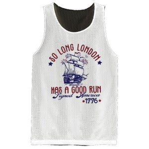 New 4th Of July So Long London Mesh Reversible Basketball Jersey Tank