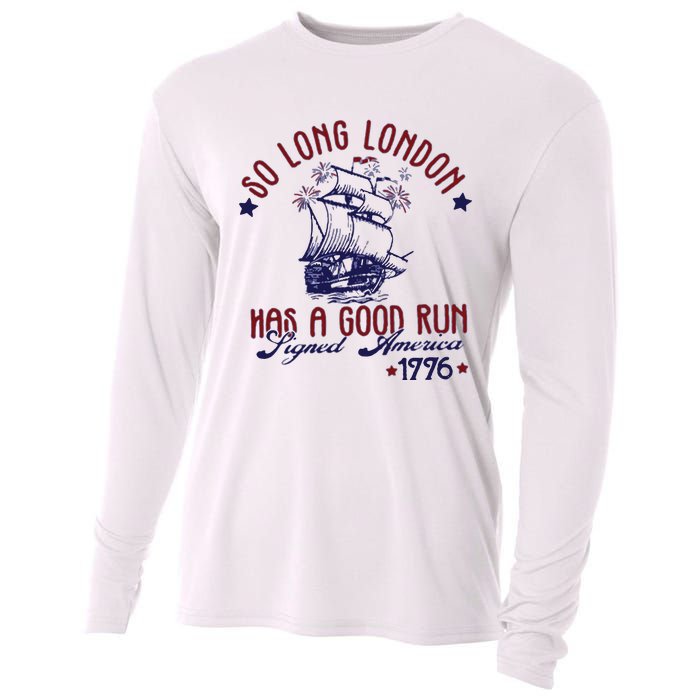 New 4th Of July So Long London Cooling Performance Long Sleeve Crew