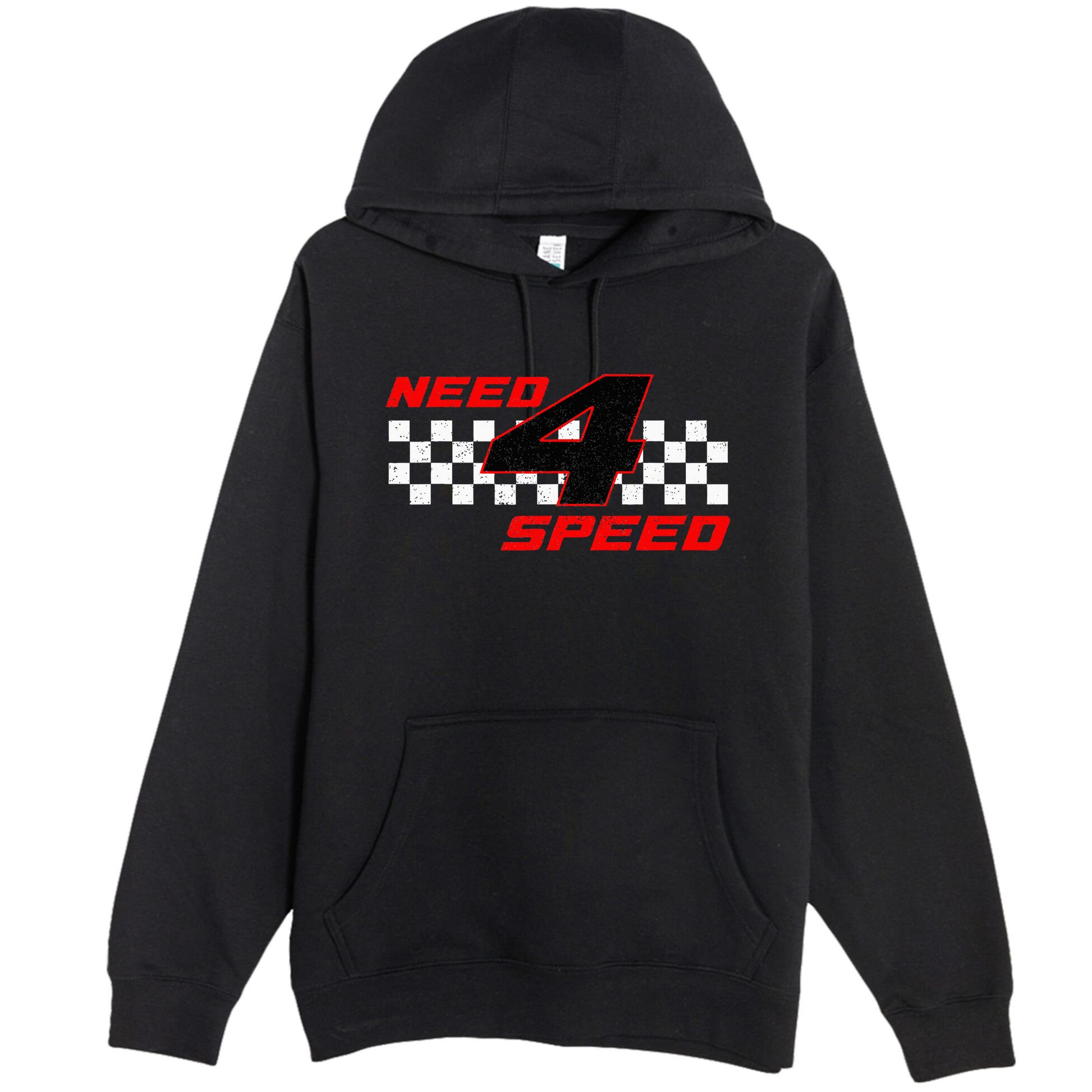 Need 4 Speed Birthday Four Year Old Racing Car Driver Premium Pullover Hoodie