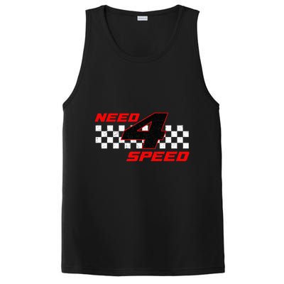 Need 4 Speed Birthday Four Year Old Racing Car Driver PosiCharge Competitor Tank
