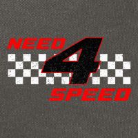 Need 4 Speed Birthday Four Year Old Racing Car Driver Cotton Canvas Backpack