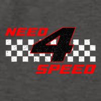 Need 4 Speed Birthday Four Year Old Racing Car Driver Vector Backpack