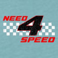 Need 4 Speed Birthday Four Year Old Racing Car Driver Sueded Cloud Jersey T-Shirt