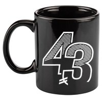 Number 43 Sports Jersey 43 Birthday (Frontback) 11oz C Handle Ceramic Mug