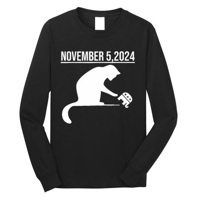 November 5 2024 The Revenge Of The Cat Ladies Long Sleeve Shirt