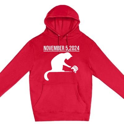 November 5 2024 The Revenge Of The Cat Ladies Premium Pullover Hoodie