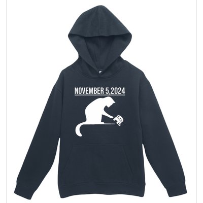 November 5 2024 The Revenge Of The Cat Ladies Urban Pullover Hoodie